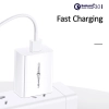 USAMS Ład. siec. 1xUSB T22 18W 3A QC3.0(only head) Fast Charging biały/white CC83TC01 (US-CC083)