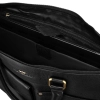 Torba męska skórzana na laptopa czarna PETERSON elegancka torba biznesowa A4 na ramię
