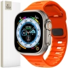 TECH-PROTECT ICONBAND LINE APPLE WATCH 6 / 7 / 8 / 9 / 10 / SE / ULTRA 1 / 2 (44 / 45 / 46 / 49 MM) ORANGE