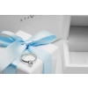 Pierścionek zaręczynowy z diamentem 0,50ct złoto 18k