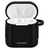 USAMS Etui ochronne do FreeBuds 2 Prosilicon czarny/black BH501FBUS01 (US-BH501)