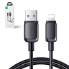 Kabel Joyroom Multi-Color Series A14 Lightning / USB-A 2.4A 1.2 m - czarny