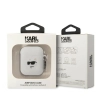 Karl Lagerfeld KLA2RUNCHH AirPods 1/2 cover biały/white Silicone Choupette Head 3D