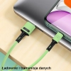 USAMS Kabel U52 microUSB 2A Fast Charge1m zielony/green SJ435USB02 (US-SJ435)