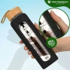 Butelka szklana na wodę motywacyjna szczelna bidon osłona 960 ml