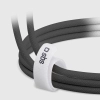 Kabel SBS TECABLETISSUETCCK USB-C - USB-C 1,5m 60W w oplocie - czarny