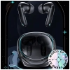 USAMS Słuchawki Bluetooth 5.3 TWS ENCXJ13 series Gaming Earbuds bezprzewodowe czarny/black BHUXJ01 (US-XJ13)