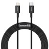 Kabel USB-C do Lightning Baseus Superior Series, 20W, PD, 2m (czarny)