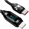 Kabel Wozinsky WUCLC1 Lightning - USB-C 36W 480Mb/s 1m - czarny