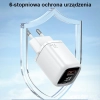 USAMS Ład. siec. 1xUSB-C+1xUSB T46 33W(only head) PD3.0 +QC3.0 Fast Charging czarny/black CC152TC01 (US-CC152)