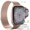 Pasek ze stali nierdzewnej Puro Milanese do Apple Watch 38 / 40 / 41 mm - różowy