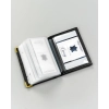 Etui na karty skórzane 302-BL-BLACK