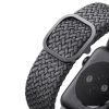 UNIQ pasek Aspen Apple Watch 40/38/41mmSeries 1/2/3/4/5/6/7/8/9/SE/SE2 Braided szary/granite grey