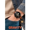 Smartwatch Gravity Srebrny 2 Paski GT10-8