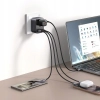 MCDODO PRZEJŚCIÓWKA ŁADOWARKA ADAPTER PODRÓŻNY WTYCZKA EU 3 X USB-C USB-A