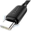 Kabel USAMS KY Series US-SJ693 3A USB-C  do USB-A 2m biały