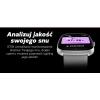 Smartwatch Damski GRAVITY GT18-7 Beżowy Pasek Silikonowy + Czarny Pasek