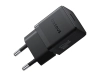 Ładowarka sieciowa Baseus Palm 1C 20W (z kablem Baseus Mini White USB-C 60W (20V/3A) 1m) - czarna