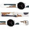 Strap Moro opaska do Samsung Galaxy Watch 42mm silikonowy pasek bransoletka do zegarka wzór 1