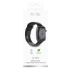 Pasek silikonowy Puro Icon do Apple Watch 42 / 44 / 45 / 49 mm - czarny (2 szt.)