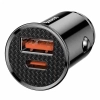 Ładowarka samochodowa Baseus Circular PD QC4.0+ 5A 30W (czarna)