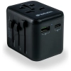 Verbatim Adapter podróżny EU/UK/US2xUSB-A/USB-C PD 20W UTA-02 czarny/black 49544