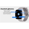 Smartwatch Damski GRAVITY GT18-7 Beżowy Pasek Silikonowy + Czarny Pasek