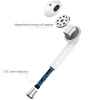 USAMS Słuchawki Bluetooth 5.0 TWS LUseries bezprzewodowe biały/white BHULU01 (US-LU001)