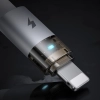 MCDODO KABEL USB SZYBKIE ŁADOWANIE DO IPHONE LIGHTNING PD 36W 1M LED BIAŁY