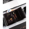 Portfel męski skórzany pojemny RFID skóra premium PETERSON na prezent