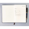 Notes organizer notatnik z gumką A5 planer w linie Peterson elegancki