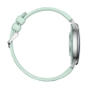 Smart Watch COLMI L28 (Srebrno-zielony + zielony pasek skórzany)
