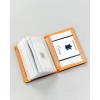 Etui na karty skórzane 302-BL-ORANGE