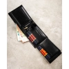 Portfel męski ze skóry naturalnej elegancki klasyczny w pudełku Peterson