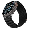 Pasek Pasek Spigen WBF1 na Apple Watch 44 / 45 / 46 / 49 mm - czarny