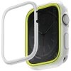 UNIQ etui Moduo Apple Watch Series 4/5/6/7/8/9/SE/SE2 44/45mm limonka-biały/lime-white