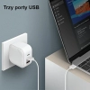 UNIQ Ład. siec. Verge Pro 66W Gan USB-Cbiały/cloud white
