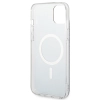 Zestaw Guess GUBPP14SH4EACSK Case+ Charger iPhone 14 / 15 / 13 6,1 czarny/black hard case 4G Print MagSafe