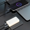Ładowarka sieciowa podróżna GaN Dudao A65Q 65W USB-A / USB-C PD ultracienka EU / US - biała
