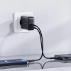 Acefast ładowarka sieciowa USB Typ C / USB 32W, PPS, PD, QC 3.0, AFC, FCP czarny (A5 black)