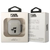 Karl Lagerfeld KLA2HNKCTGT Airpods 1/2cover transparent Glitter Karl&Choupette