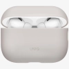 Etui UNIQ Lino do AirPods Pro 3 gen      Silicone beżowy
