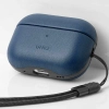 UNIQ etui Terra AirPods Pro 2 gen.Genuine Leather (2022/2023) niebieski/space blue