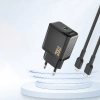 Ładowarka Dudao A26 PD20W GaN USB-C - czarna
