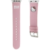 Hello Kitty Pasek HKAWMPGKHP Apple Watch 38/40/41mm różowy/pink strap Kitty Head
