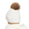 Czapka elegancka uniwersalna biała do codziennego noszenia
