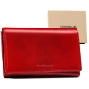 PORTFEL Damski skórzany Z211416 RED