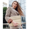 INNOSTYLE DAMSKA TORBA NA LAPTOPA 15 6 16 WODOODPORNA STRATUS SLEEVE BEŻOWA