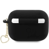 Guess GUAP2LSCHSK AirPods Pro 2 (2022/2023) cover czarny/black Silicone Charm Heart Collection