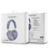 Guess słuchawki nauszne BluetoothGUBHK1GCTCSU fioletowy/purple Gcube Metallic Script Logo